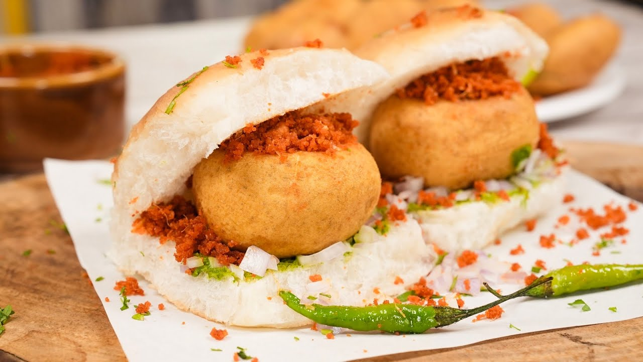 Mumbai Street Style Vada Pav Recipe