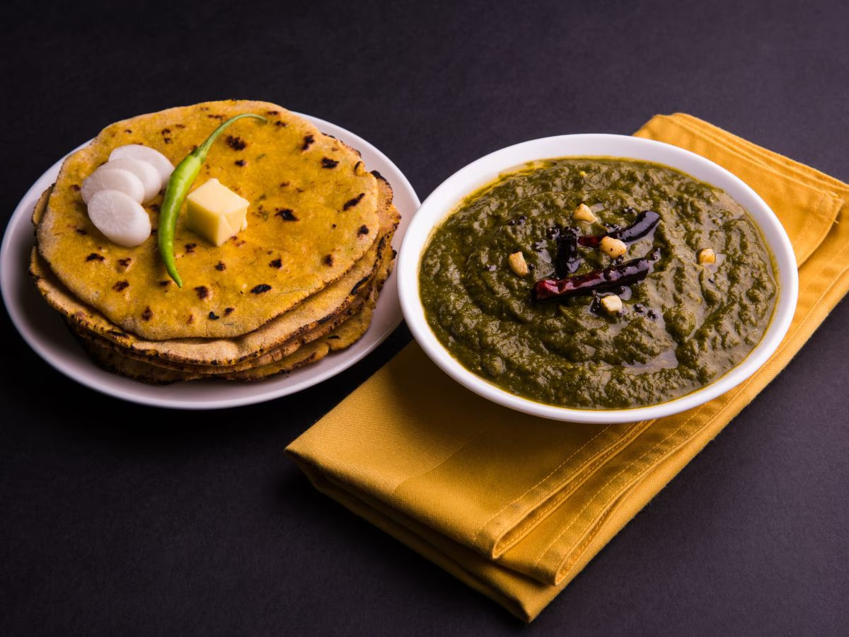 Sarson da Saag with Makki di Roti